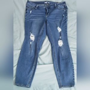 Womens Old Navy Rockstar Super Skinny Jeans Size 20 Plus